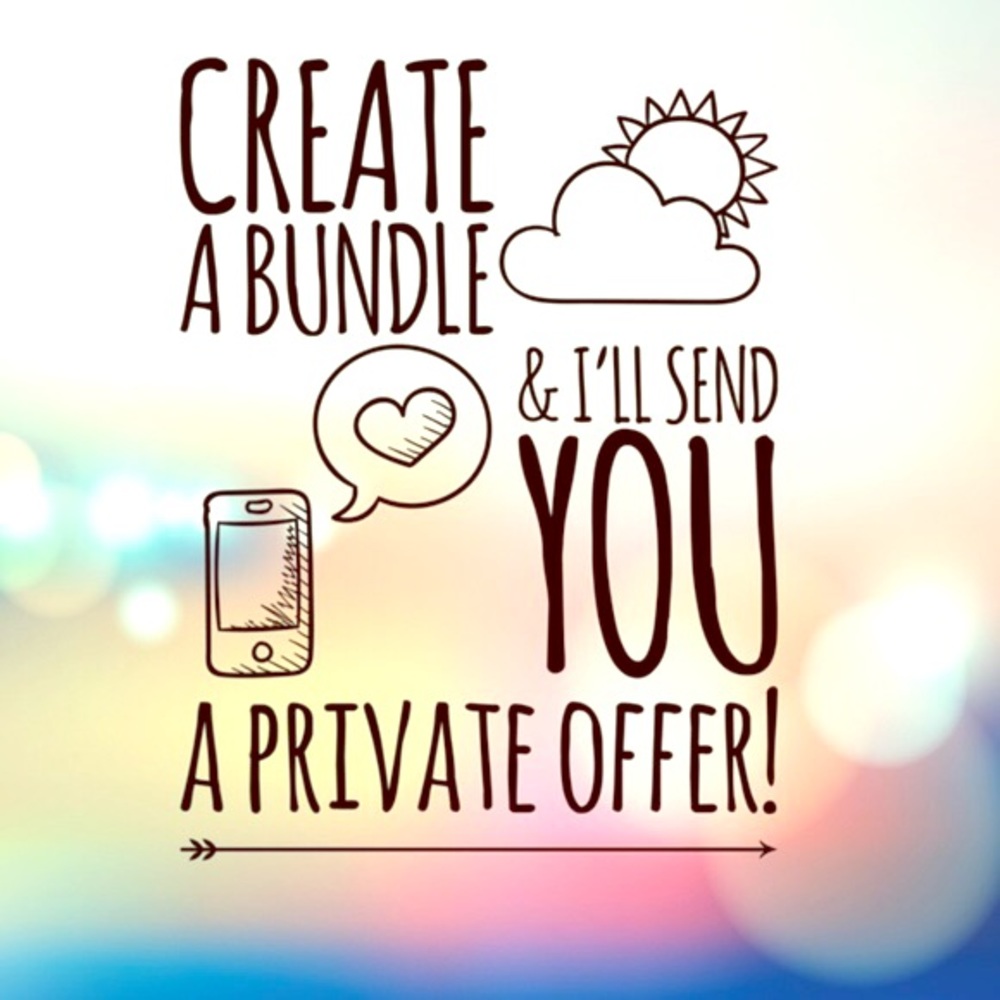 Bundle and save!! 💕